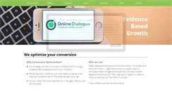 Desktop Screenshot of onlinedialogue.com